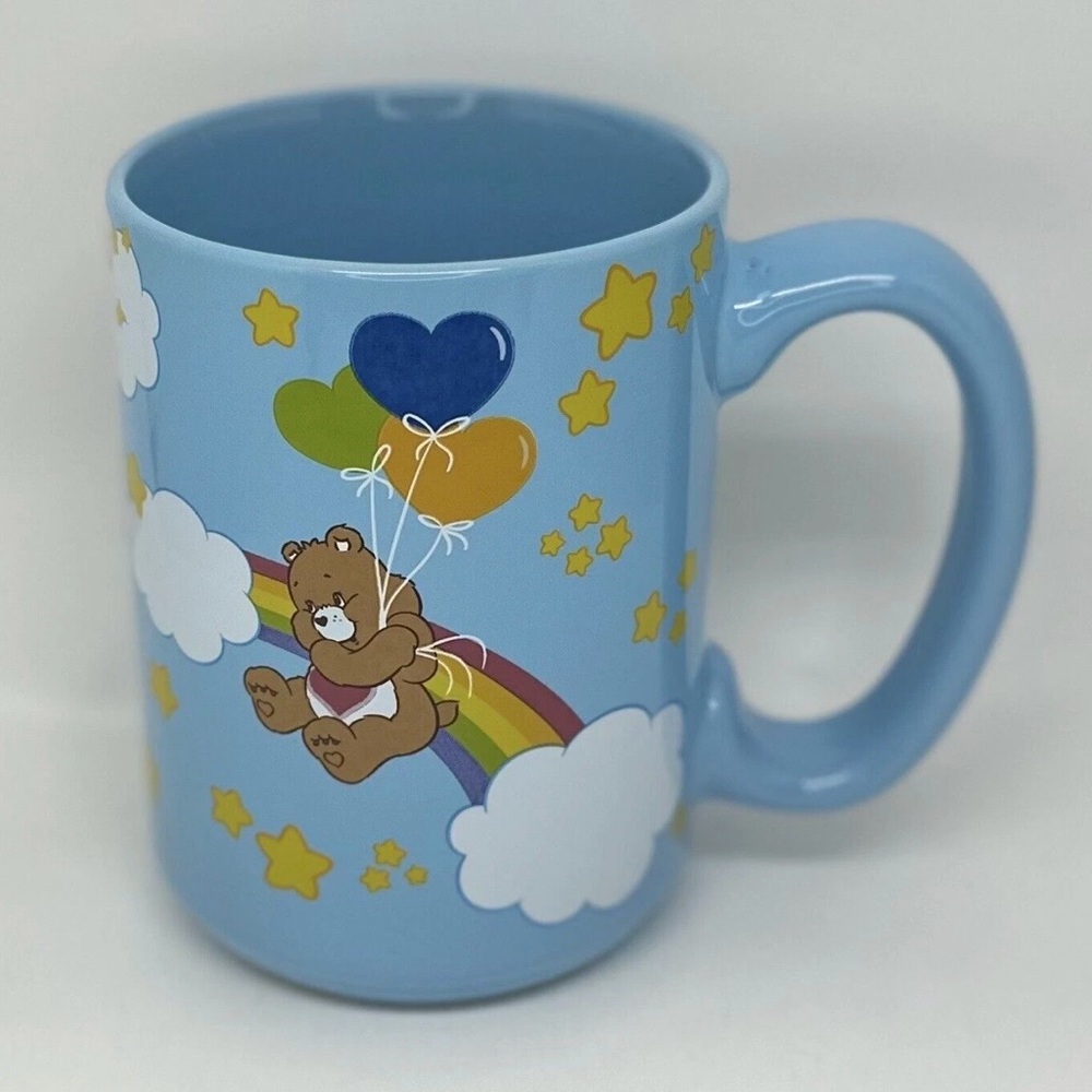 CARE BEARS Coffee Cup Mug Zak Cute Large Blue Mug Care Bears Forever New 15 oz